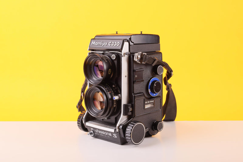 Mamiya C330 Professional S Blue Dot Medium Format TLR with 80mm f2.8 Lens
