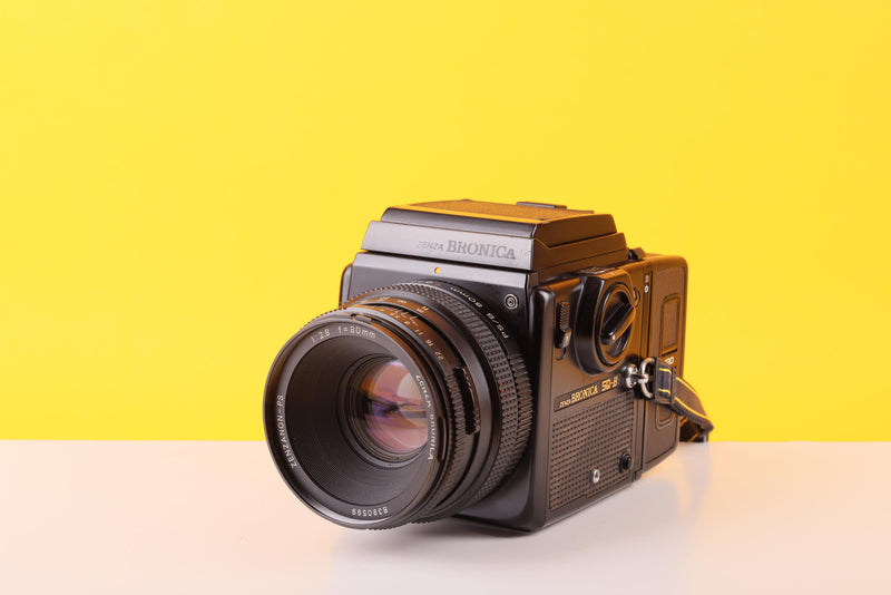 Zenza Bronica SQ-B 120 Medium Format Camera with Zenza Bronica 75mm f2.8 Zenzanon-PS Lens