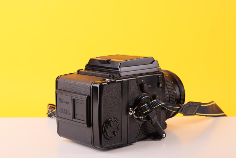 Zenza Bronica SQ-B 120 Medium Format Camera with Zenza Bronica 75mm f2.8 Zenzanon-PS Lens