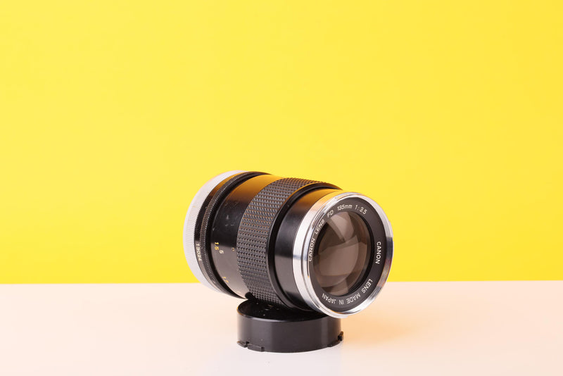Canon 135mm f/3.5 Auto Telephoto Lens FD Mount