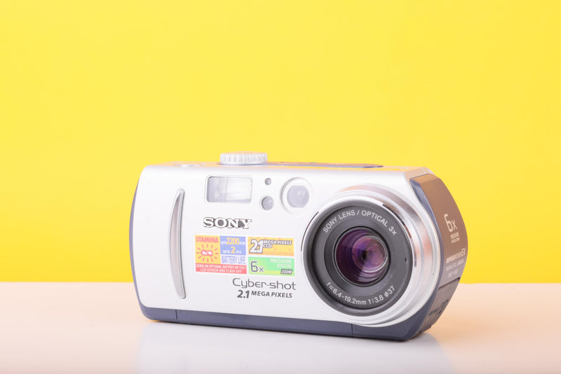 Sony Cyber-shot DSC-P50 2.1MP Digital Compact Camera – 3x Optical Zoom