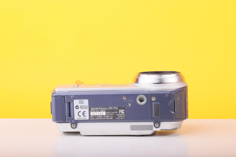 Sony Cyber-shot DSC-P50 2.1MP Digital Compact Camera – 3x Optical Zoom