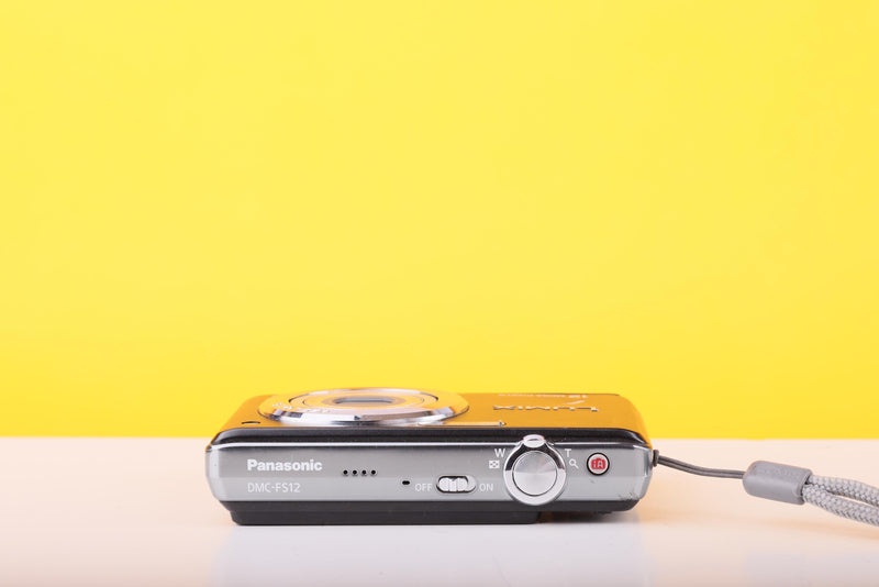 Panasonic Lumix DMC-FS12 12MP Compact Digital Camera – 4x Optical Zoom