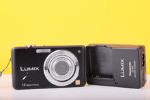 Load image into Gallery viewer, Panasonic Lumix DMC-FS12 12MP Compact Digital Camera – 4x Optical Zoom
