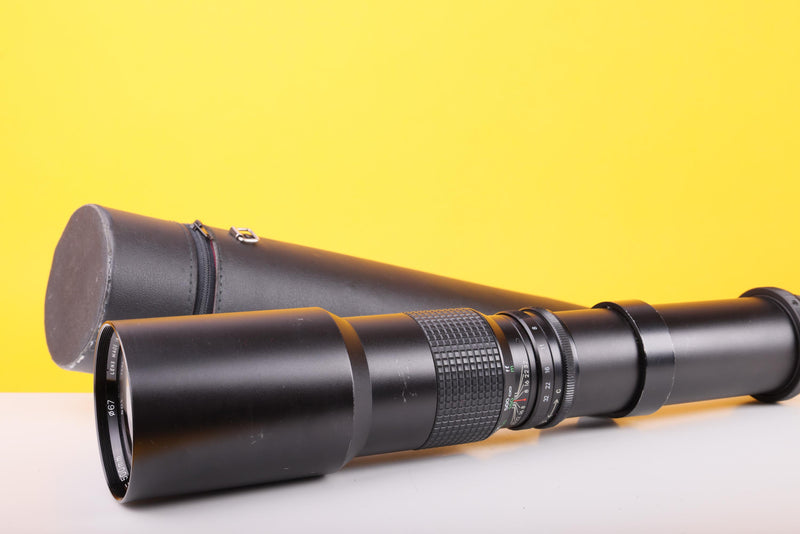 Paragon 500mm f/8 Telephoto Lens - PK Mount