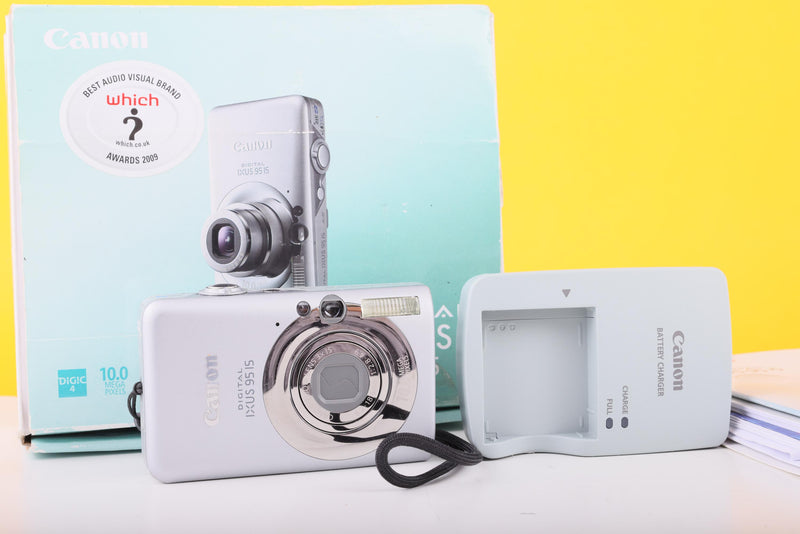 Canon Digital IXUS 95 IS 10MP Compact Digital Camera boxed