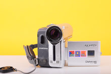 Load image into Gallery viewer, Samsung VP-D351 MiniDV Compact Digital Camcorder – 20x Optical Zoom
