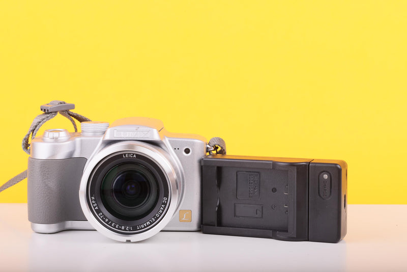 Panasonic Lumix DMC-FZ5 Digital Compact Camera – Leica 12x Optical Zoom