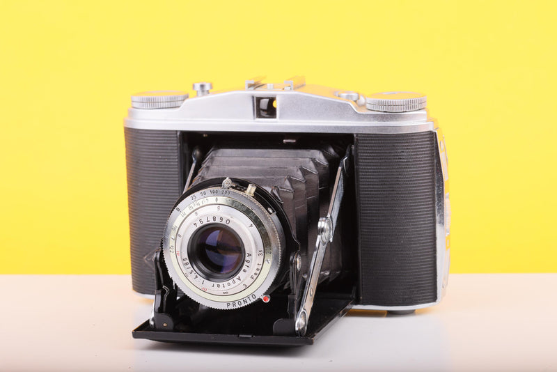 Agfa Isolette II 120 Medium Format Folding Film Camera – Agfa Apotar 85mm f/4.5 Lens