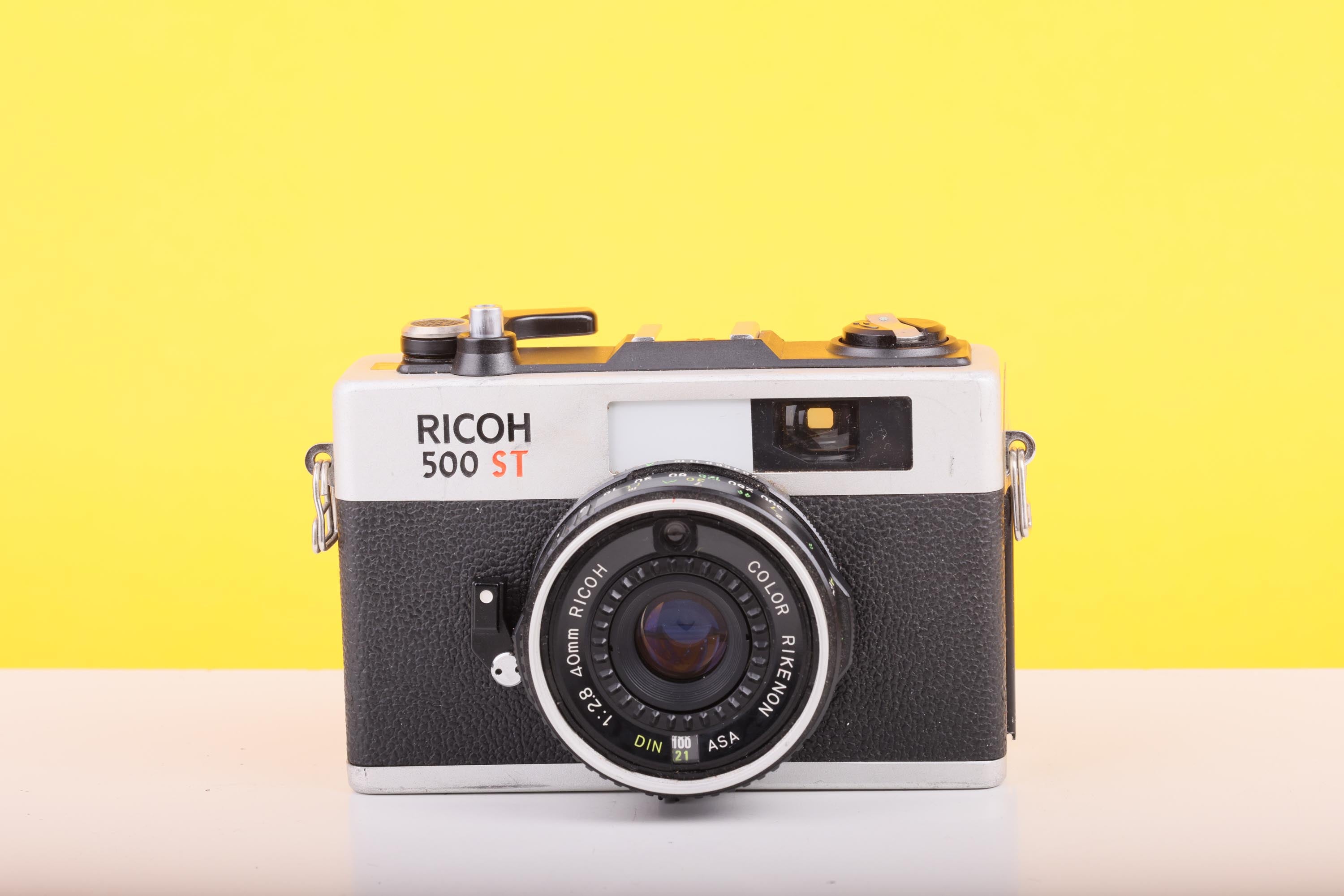 Ricoh 500 ST 35mm Vintage Rangefinder Style Film Camera – Color