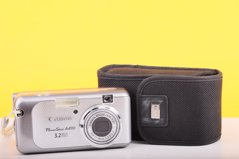 Canon PowerShot A410 Compact Digital Camera – 3.2x Optical Zoom