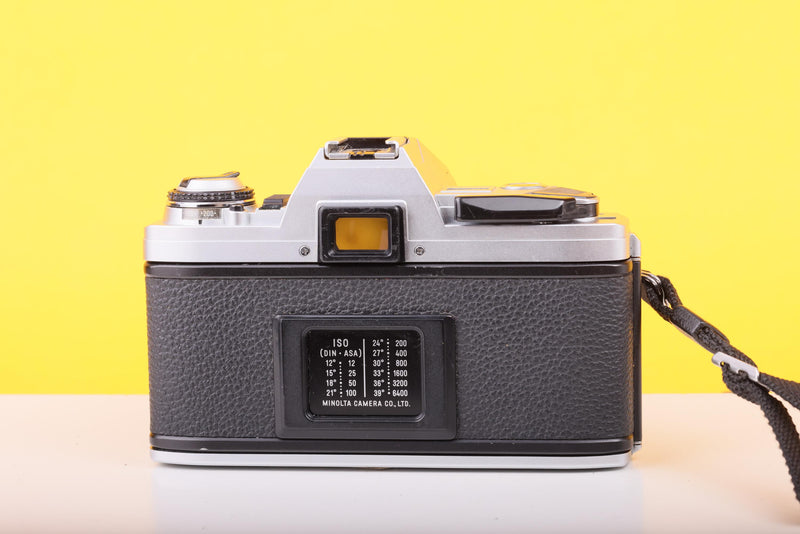 Minolta X-300 35mm SLR Film Camera with Minolta MD Zoom 28–70mm f/3.5–4.8 Lens
