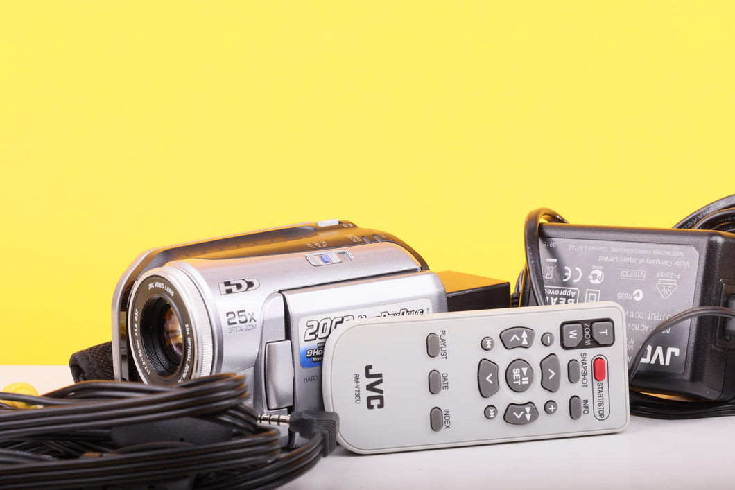 JVC Everio GZ-MG20EK 20GB HDD Digital Camcorder – 25x Optical Zoom
