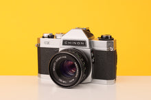 Load image into Gallery viewer, Chinon CX 35mm SLR Film Camera with Pentacon 50mm f/1.8
