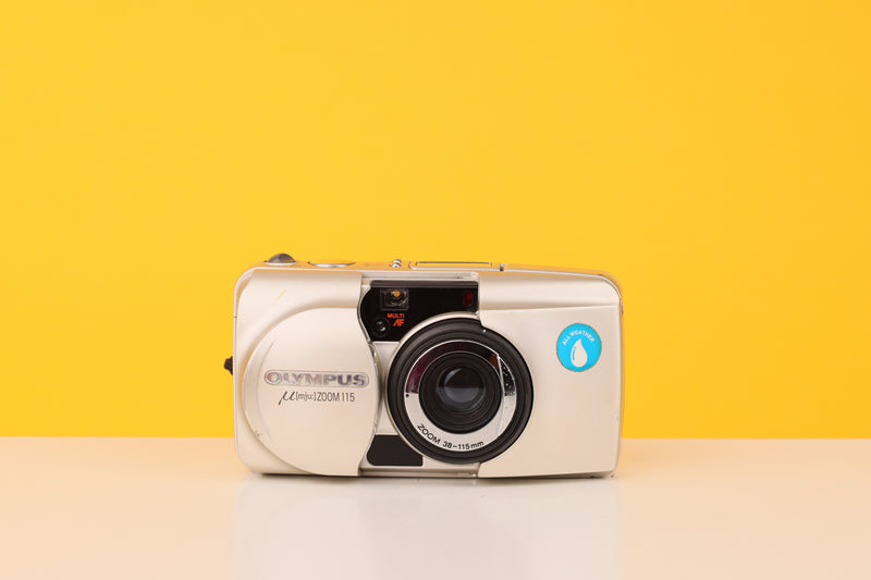 Olympus Mju Zoom 115 35mm Point and Shoot Film Camera