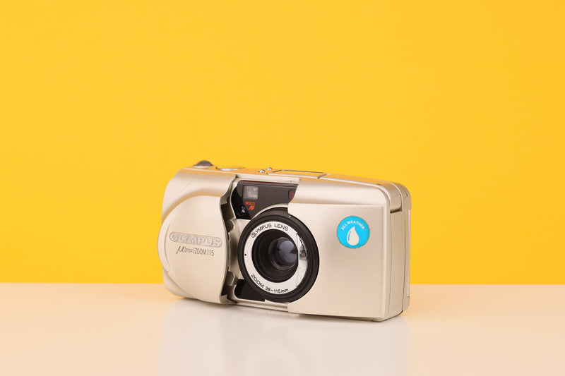 Olympus Mju Zoom 115 35mm Point and Shoot Film Camera