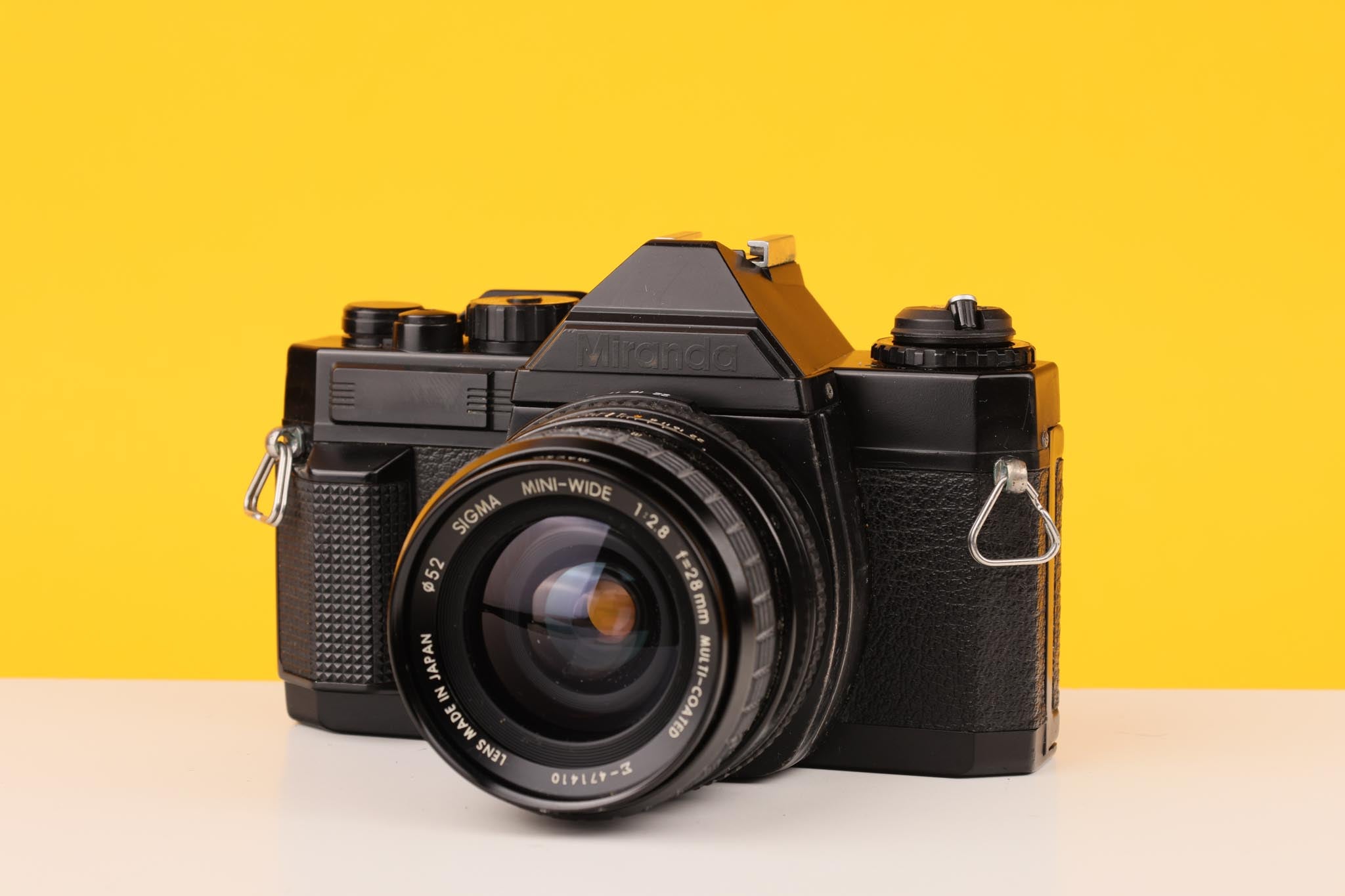 Miranda MS-1 Super 35mm SLR Film Camera with Sigma 28mm f/2.8 Lens