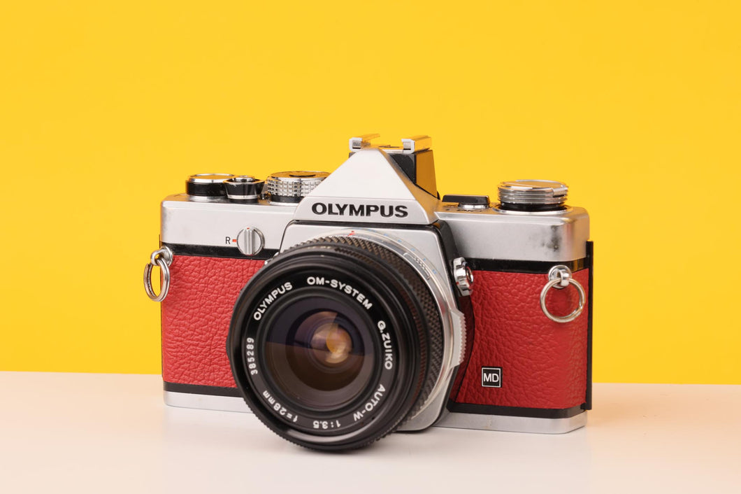 OLYMPUS OM-1 メンテナンス済みフィルムカメラ#335 Olympus OM-1 35mm Film Camera with Olympus 28mm f/2.8 Prime Lens