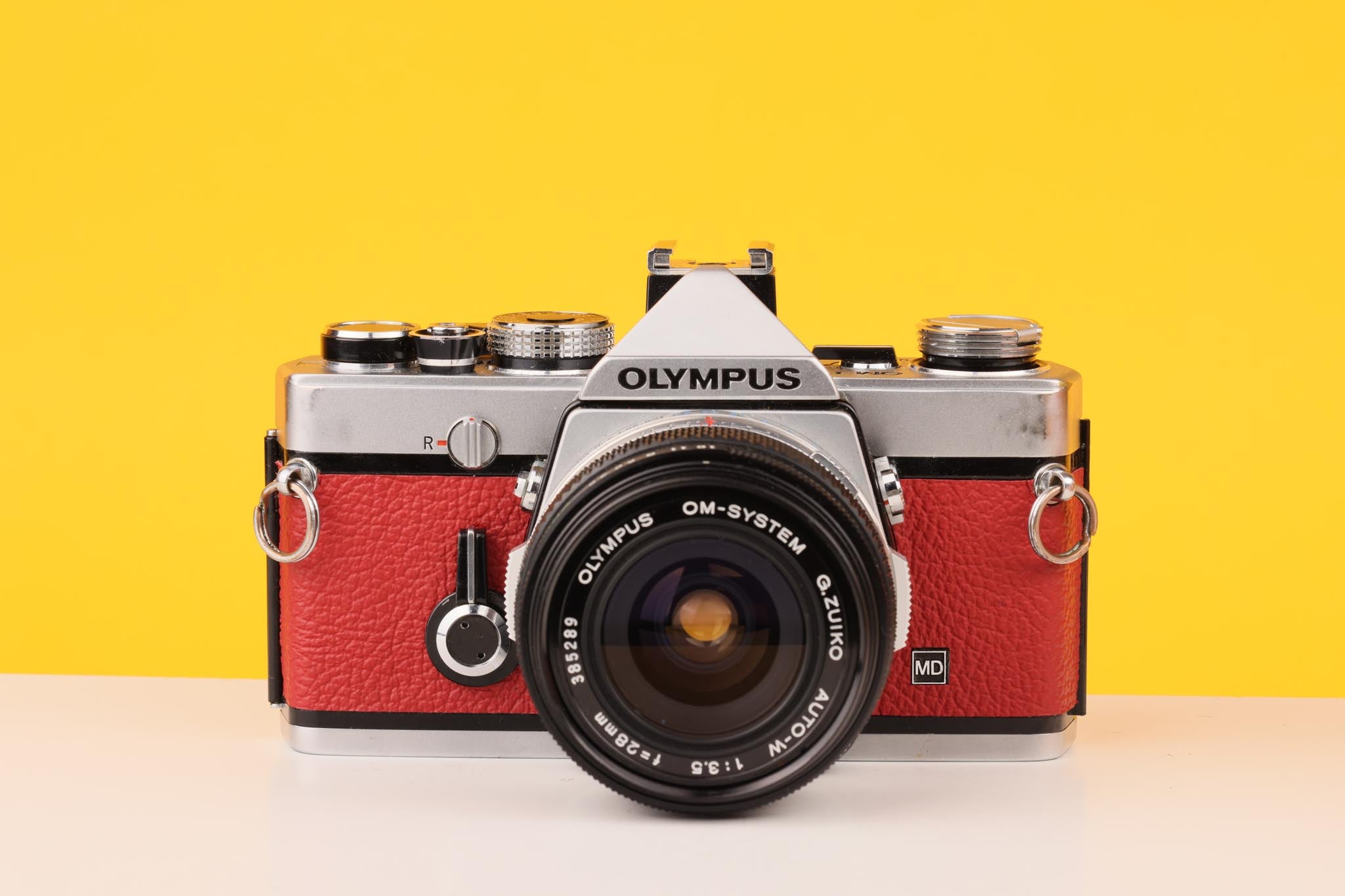 Olympus OM-1 35mm Film Camera with Olympus 28mm f/2.8 Prime Lens