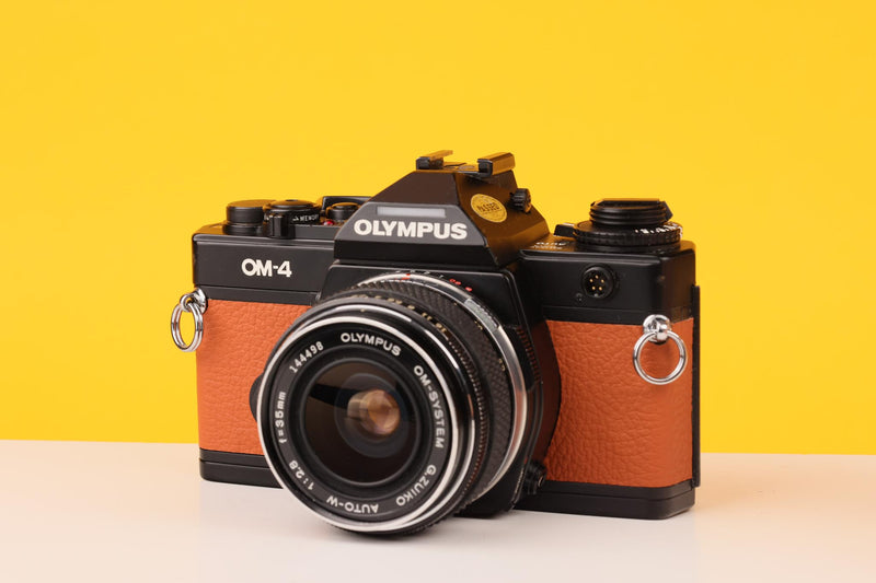 Olympus OM4 35mm Film Camera with Zuiko 35mm f/2.8 Prime Lens