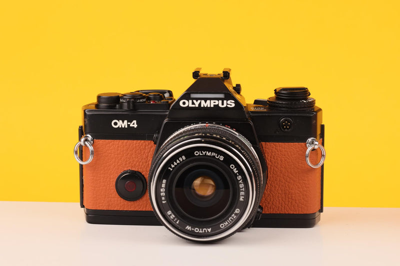 Olympus OM4 35mm Film Camera with Zuiko 35mm f/2.8 Prime Lens