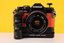 Load image into Gallery viewer, Chinon CM-4s 35mm Point and Shoot Film Camera with Sigma 28-70mm f3.5-4.5 Zoom Lens
