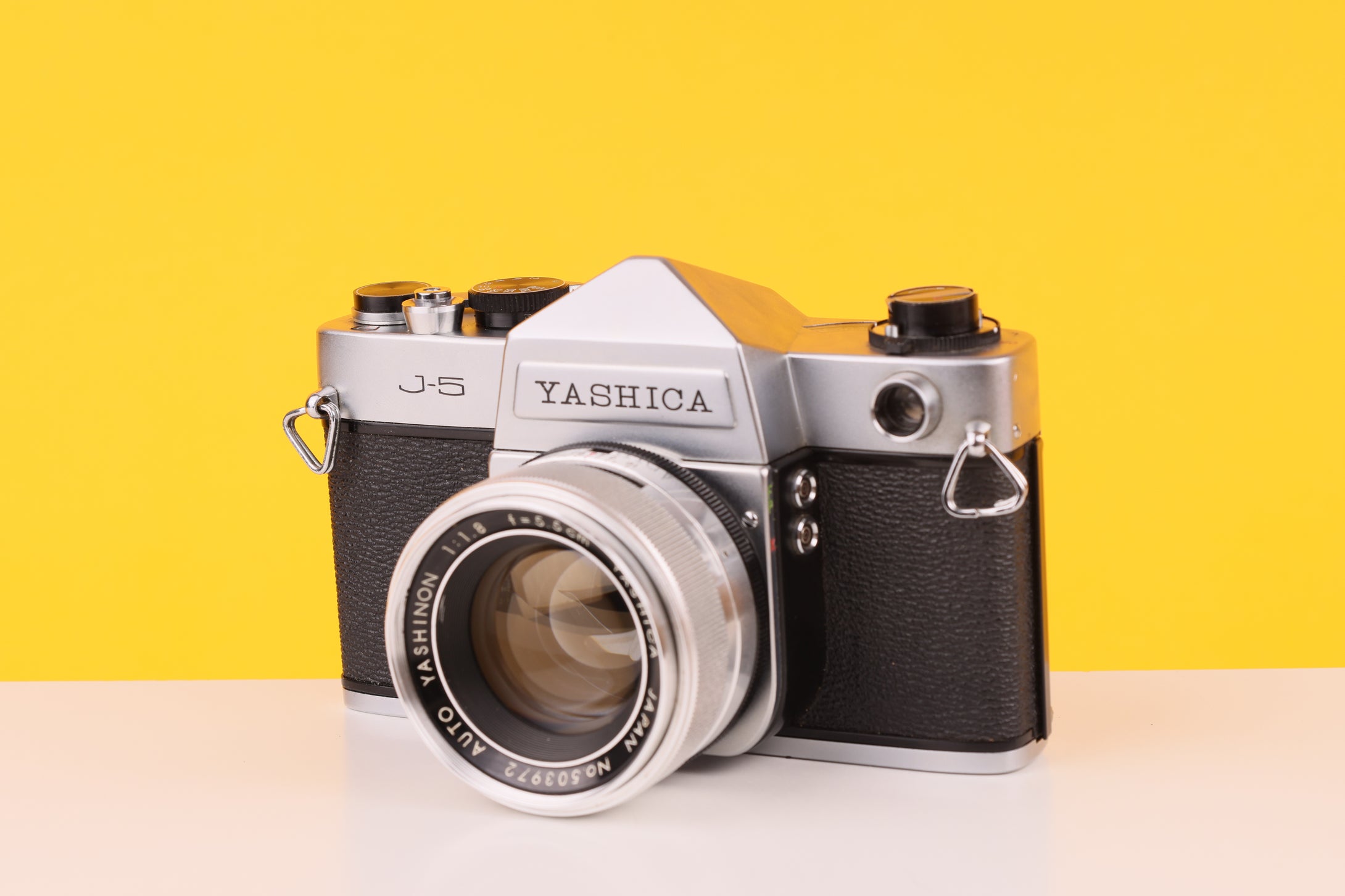 Yashica J-5 Vintage Film Camera with Auto Yashinon 5.5cm Lens