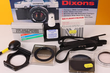 Load image into Gallery viewer, Olympus OM30 Vintage SLR 35mm Film Camera Bundle
