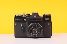Load image into Gallery viewer, Zenit EM 35mm Film Camera with Industar 50mm f/2 Lens
