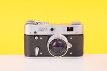Load image into Gallery viewer, FED-3 35mm Rangefinder Film Camera with 5cm f/2 Lens
