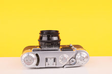 Load image into Gallery viewer, FED 4 Russian Vintage 35mm Film Camera with Jupiter 8 50mm f/2 Lens
