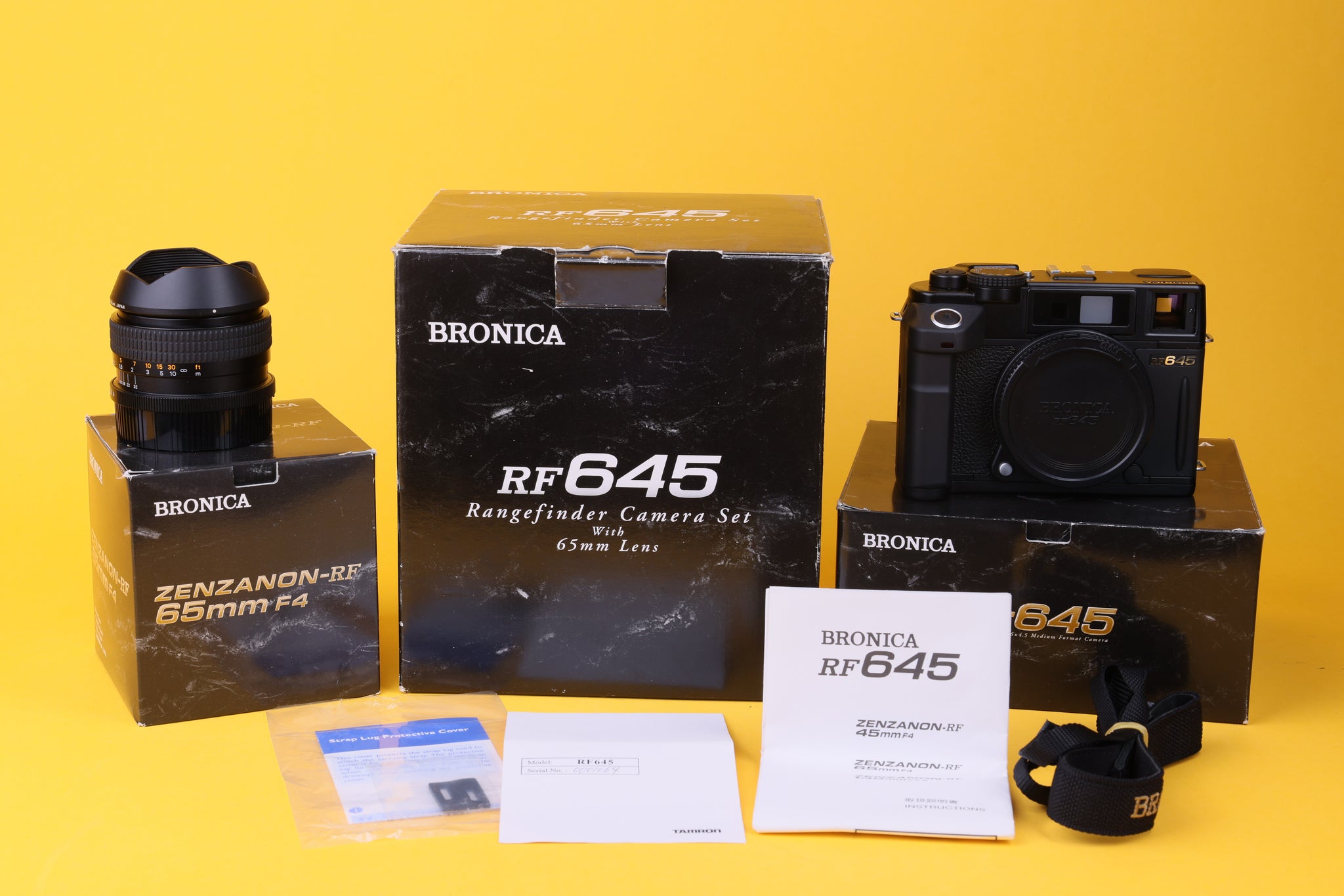 Bronica RF645 Medium Format 120 Film Camera – Vintage Camera Hut