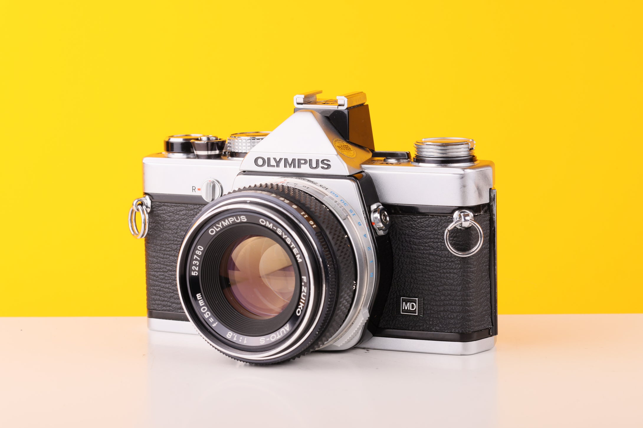 Olympus OM-1n 35mm SLR Film Camera with Zuiko 50mm f1.8 Lens