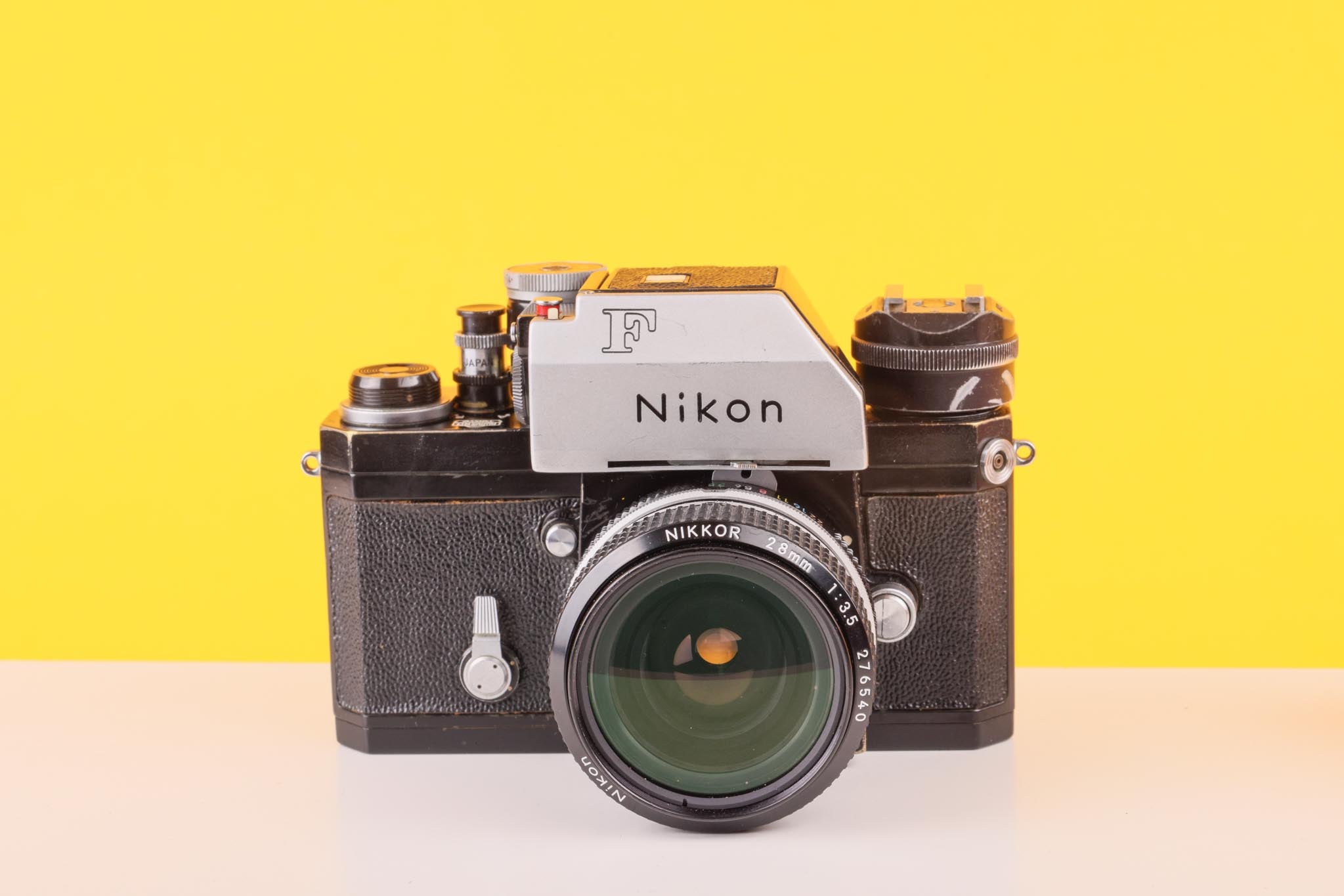 Nikon F Photomic 35mm SLR Film Camera with Nikon Nikkor 28mm f3.5