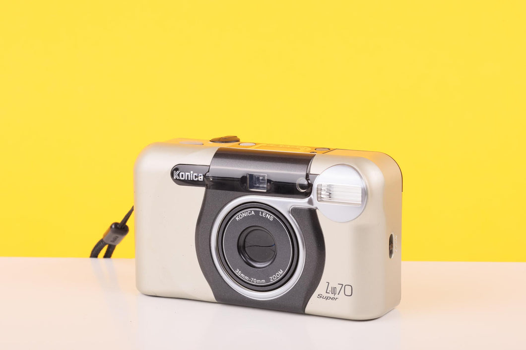 Konica Z-up 70 Super 35mm Point and Shoot Film Camera – Vintage
