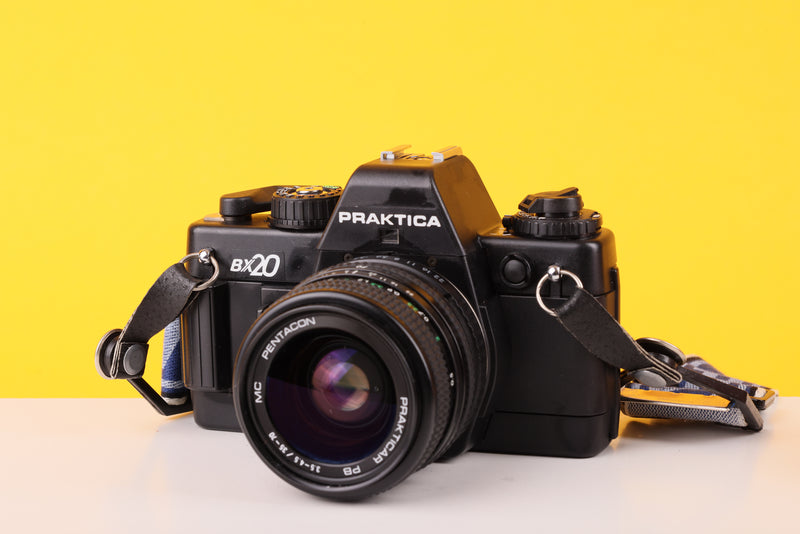 Praktica BX20 35mm SLR Film Camera with 28mm f/2.8 Lens