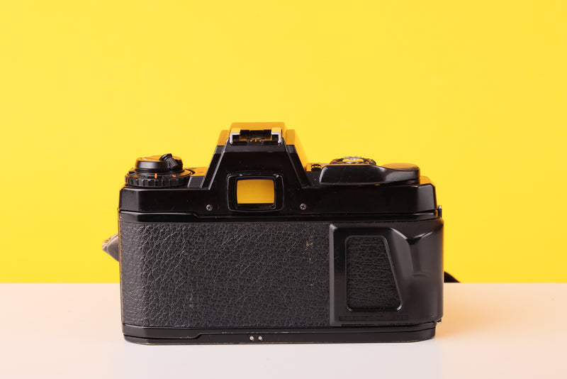 Pentax Program A 35mm SLR Film Camera with Pentax-M 50mm f/2 Lens