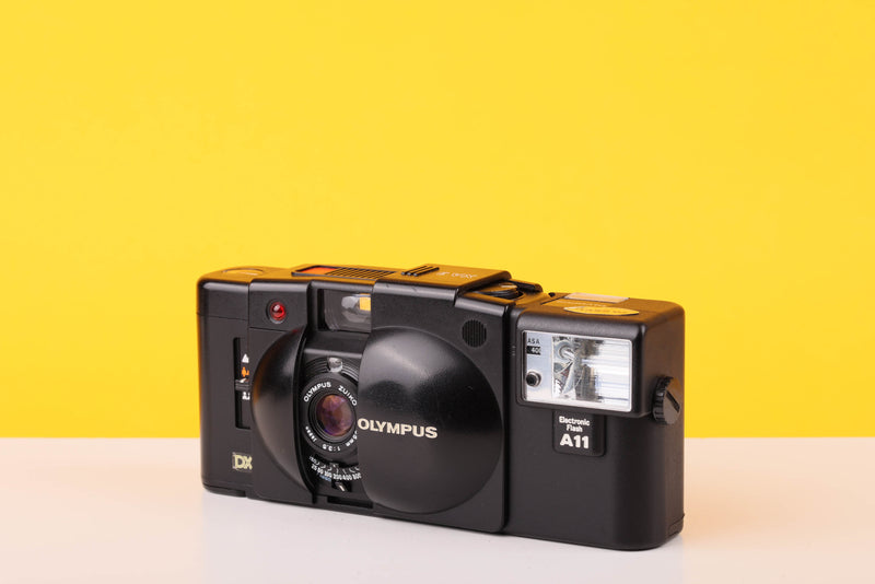 Olympus XA3 35mm Point and Shoot Film Camera with A11 Flash