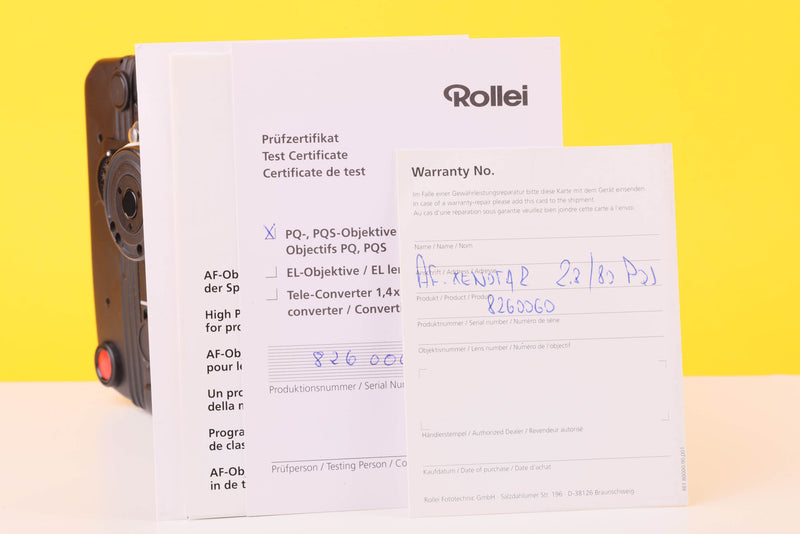 Rolleiflex 6008 AF 120 Medium Format Camera Boxed