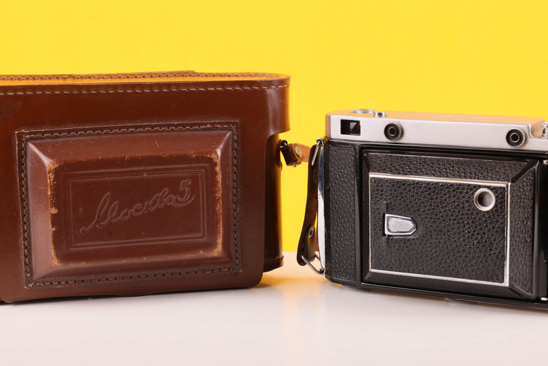 Moskva-5 Medium Format 120 Folding Film Camera