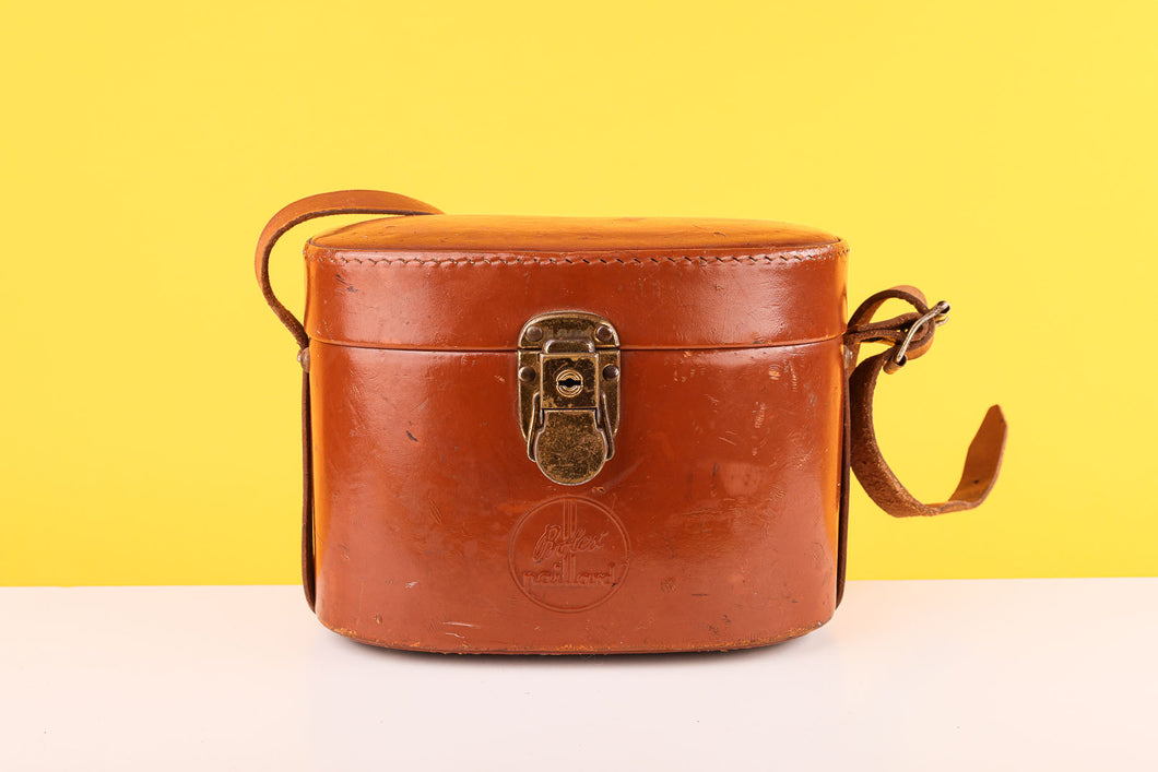 Bolex Paillard Leather Camera Bag