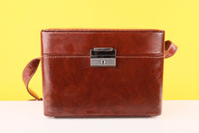 Load image into Gallery viewer, Vintage Leather Camera Shoulder Bag
