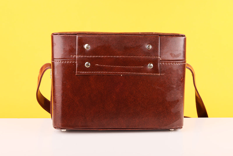 Vintage Leather Camera Shoulder Bag