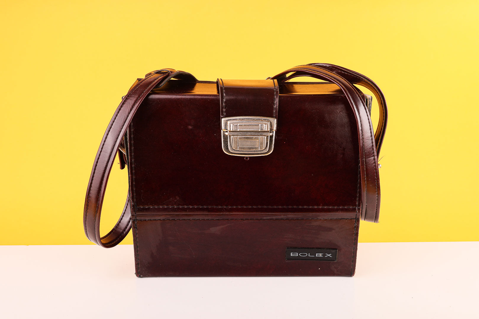 Sac Photo Vintage Ako, Noir, Avec Bandoulière, Pour Appareil SLR Canon Pentax Nikon