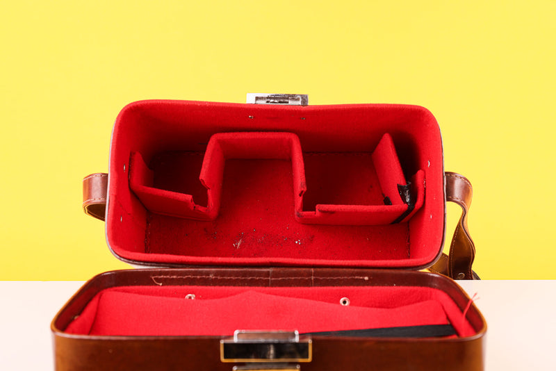 Vintage Leather Camera Shoulder Bag