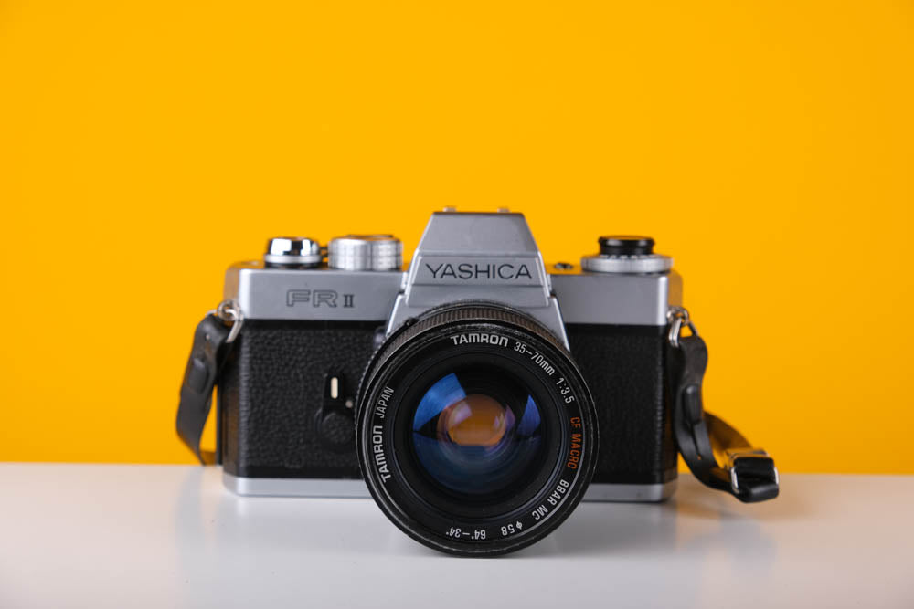 Yashica FRII 35mm Film Camera with Tamron 35-70mm Lens
