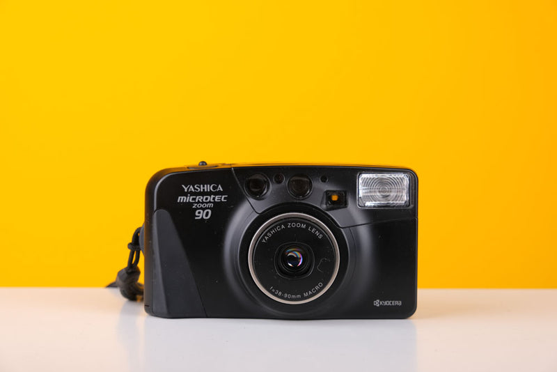 Yashica Microtec Zoom 90 35mm Point and Shoot Film with Case
