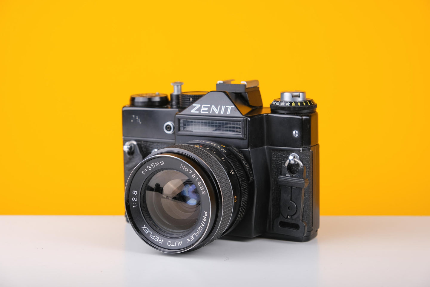 Zenit 11 35mm Film Camera with Prinzflex 35mm f/2.8 Lens