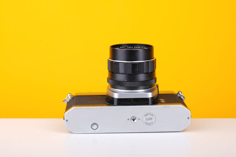 Asahi Pentax SP500 35mmSLR Film Camera with Super-Takumar 55mm f/2 Lens