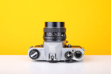 Load image into Gallery viewer, Asahi Pentax KM 35mm Film Camera with Pentax 55mm f/1.8 Lens
